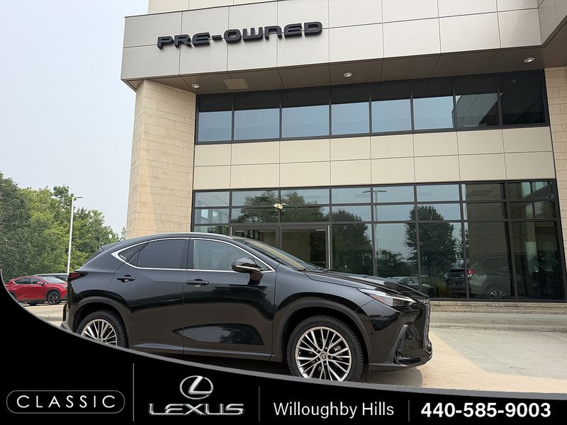 2022 Lexus NX — a typically priced live listing