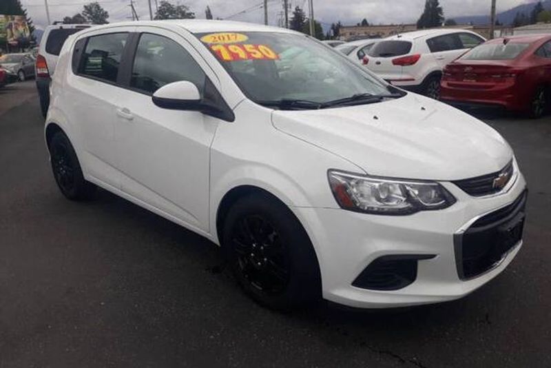 2017 Chevrolet Sonic — a typically priced live listing