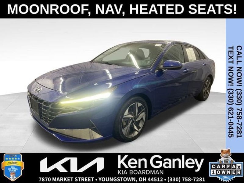 2022 Hyundai Elantra — a typically priced live listing