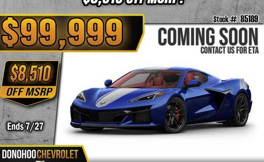 2027 Chevrolet Corvette 3LT
