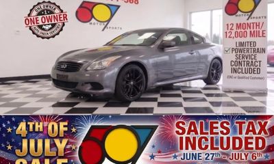 2010 Infiniti G37 Base