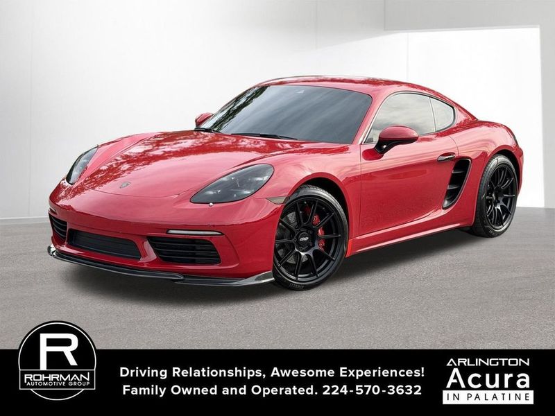 2021 Porsche 718 Cayman — a typically priced live listing