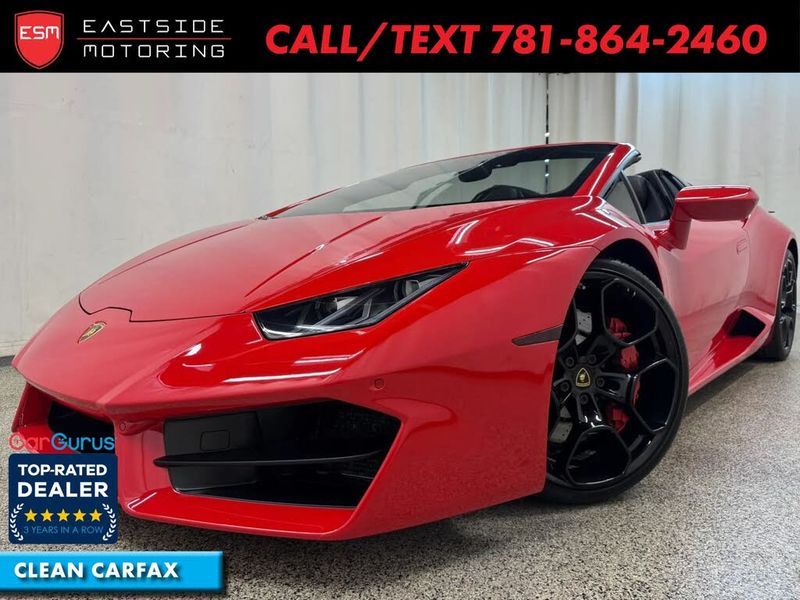 2017 Lamborghini Huracan — a typically priced live listing