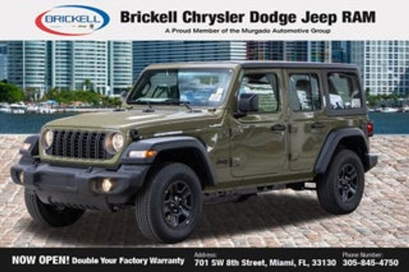 2024 Jeep Wrangler — a typically priced live listing