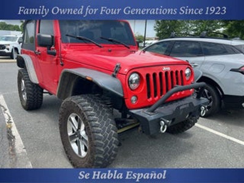 2017 Jeep Wrangler — a typically priced live listing