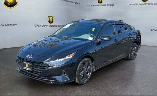 2021 Hyundai Elantra Blue