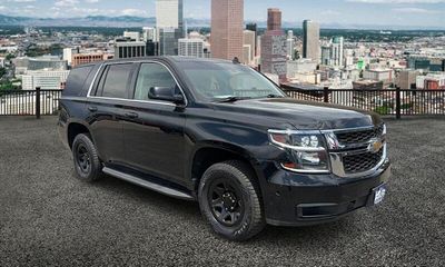 2016 Chevrolet Tahoe Police Vehicle