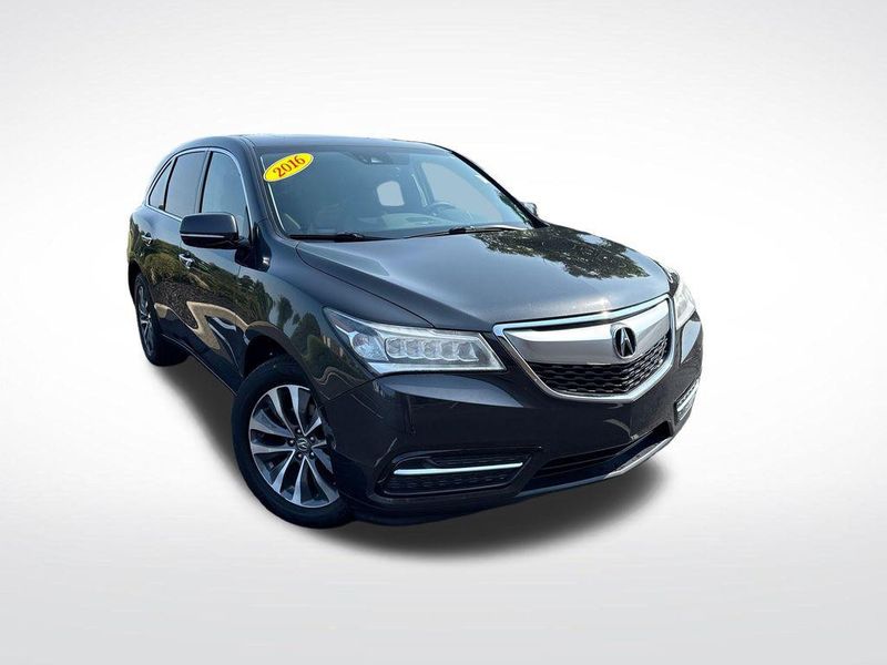 2016 Acura MDX — a typically priced live listing