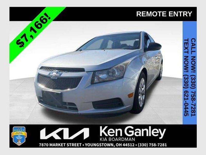 2014 Chevrolet Cruze — a typically priced live listing