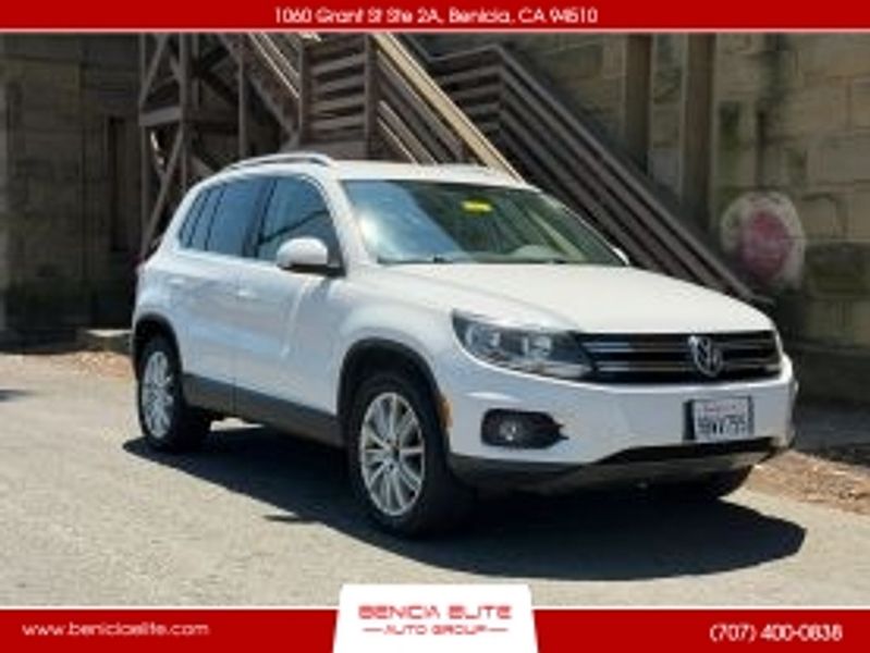2014 Volkswagen Tiguan — a typically priced live listing