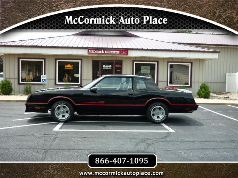 1986 Chevrolet Monte Carlo — a typically priced live listing