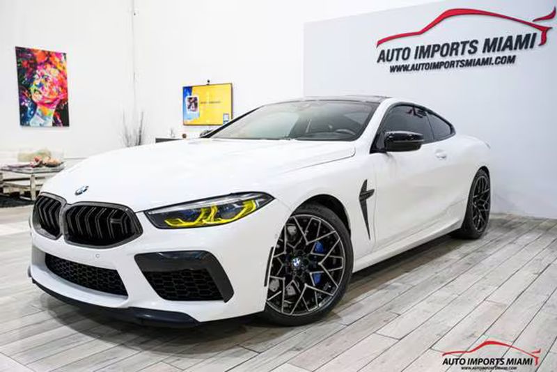 2022 Bmw M8 — a typically priced live listing