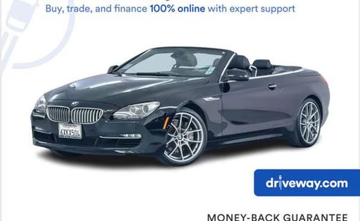 2012 BMW 650XI 650I Convertible