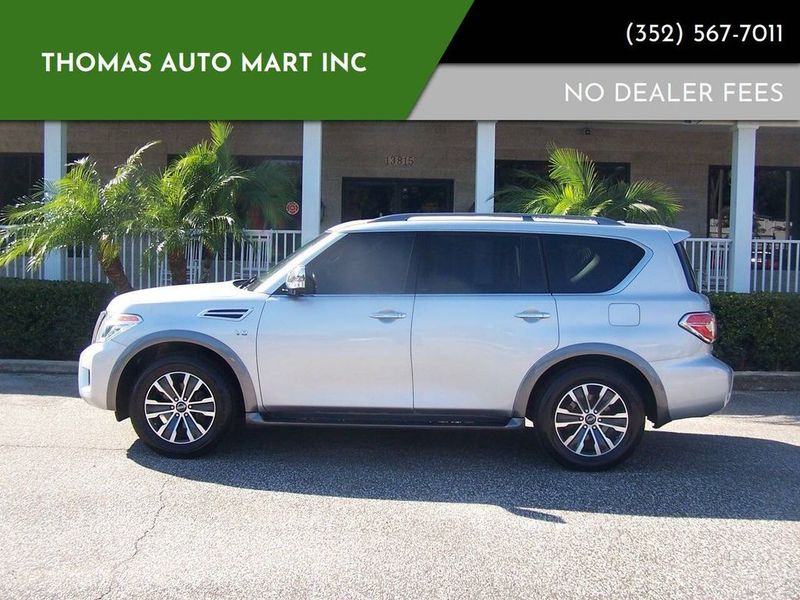 2020 Nissan Armada — a typically priced live listing