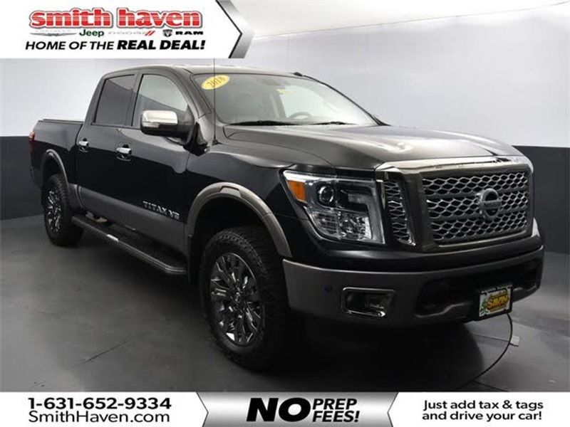 2018 Nissan Titan — a typically priced live listing