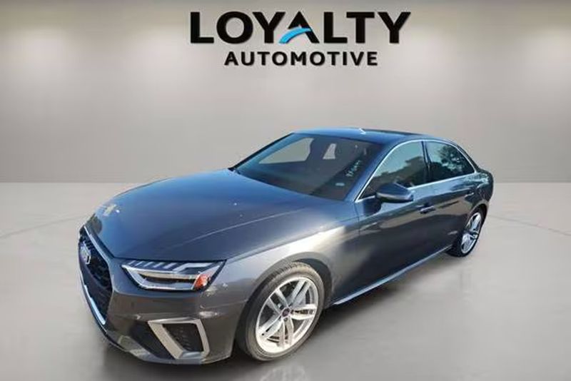 2024 Audi A4 — a typically priced live listing