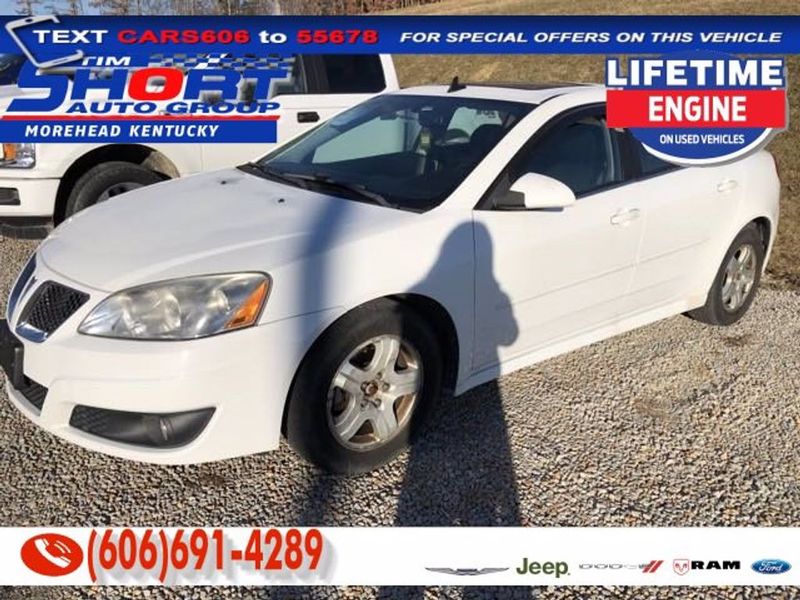 2010 Pontiac G6 — a typically priced live listing