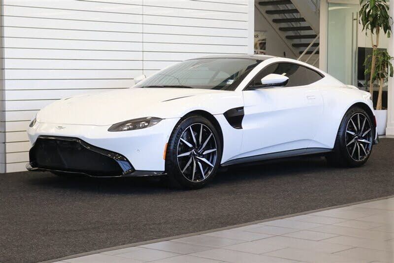 2020 Aston Martin Vantage — a typically priced live listing
