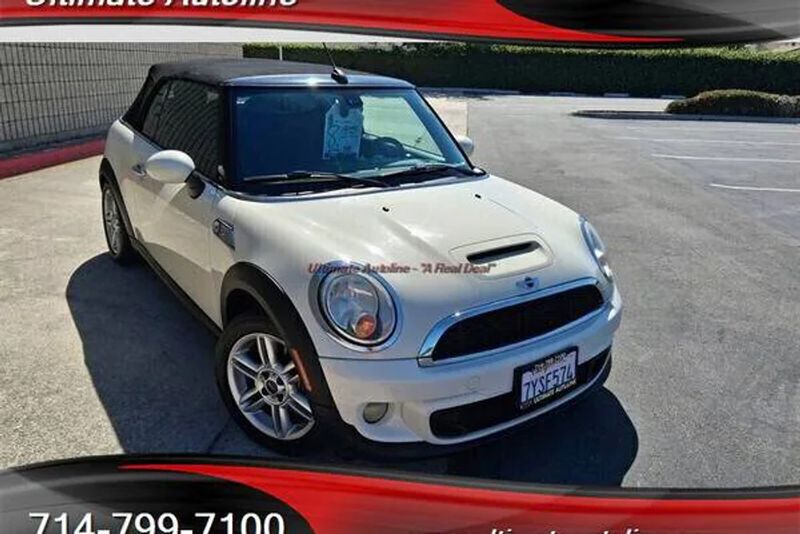 2013 Mini Cooper Convertible — a typically priced live listing