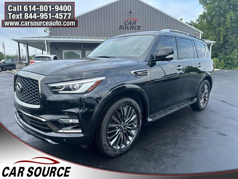 2022 Infiniti QX80 — a typically priced live listing