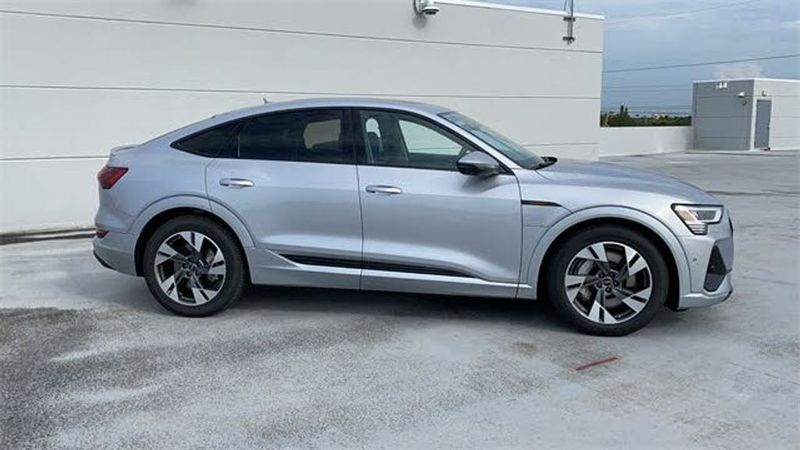 2022 Audi E Tron Sportback — a typically priced live listing