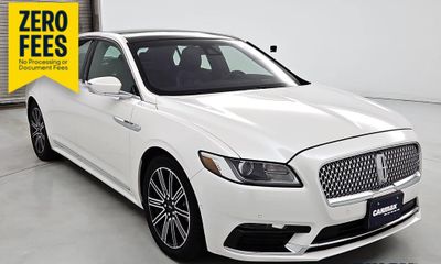2019 Lincoln Continental Reserve