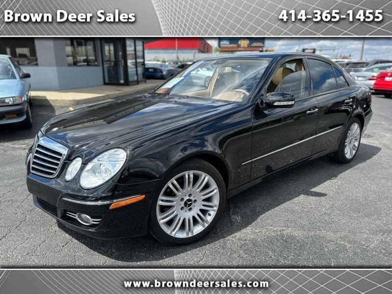 2008 Mercedes Benz E Class — a typically priced live listing