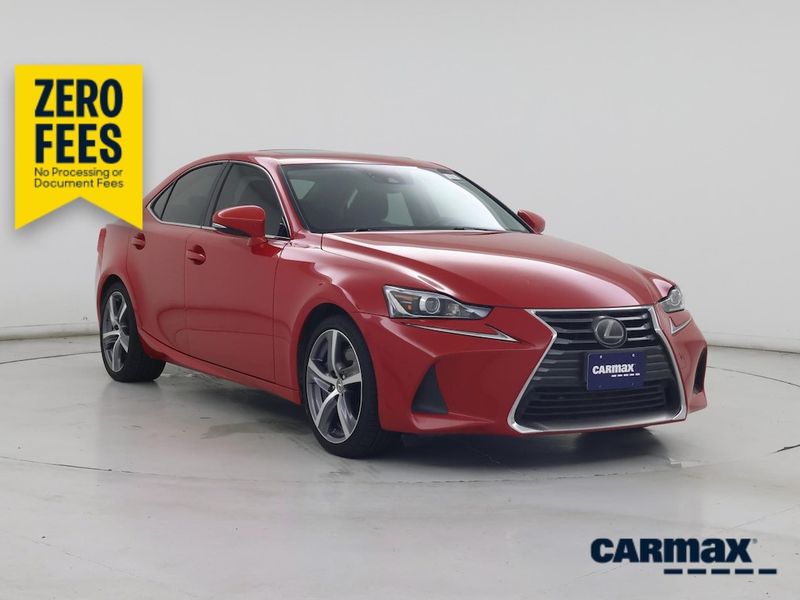 2018 Lexus IS — a typically priced live listing