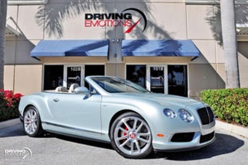 2012 Bentley Continental — a typically priced live listing
