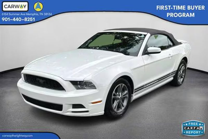 2014 Ford Mustang — a typically priced live listing