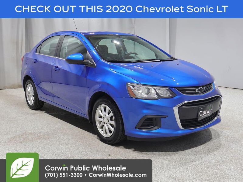 2020 Chevrolet Sonic — a typically priced live listing