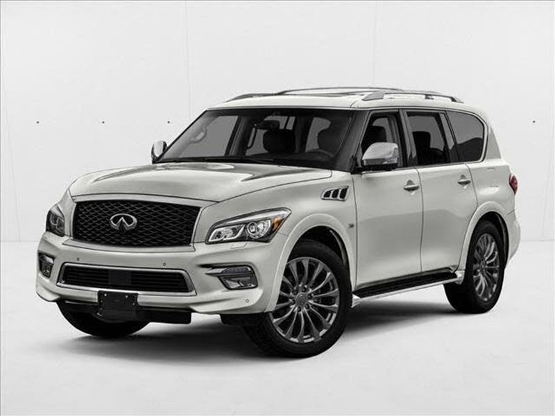 2017 Infiniti QX80 — a typically priced live listing