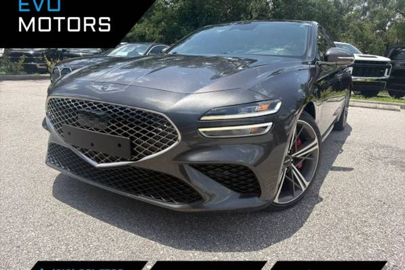 2024 Genesis G70 — a typically priced live listing