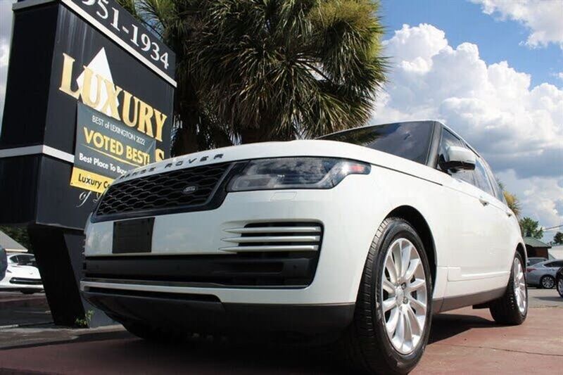 2019 Land Rover Range Rover — a typically priced live listing