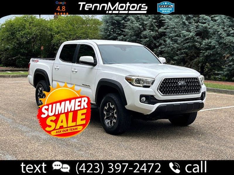 2018 Toyota Tacoma — a typically priced live listing