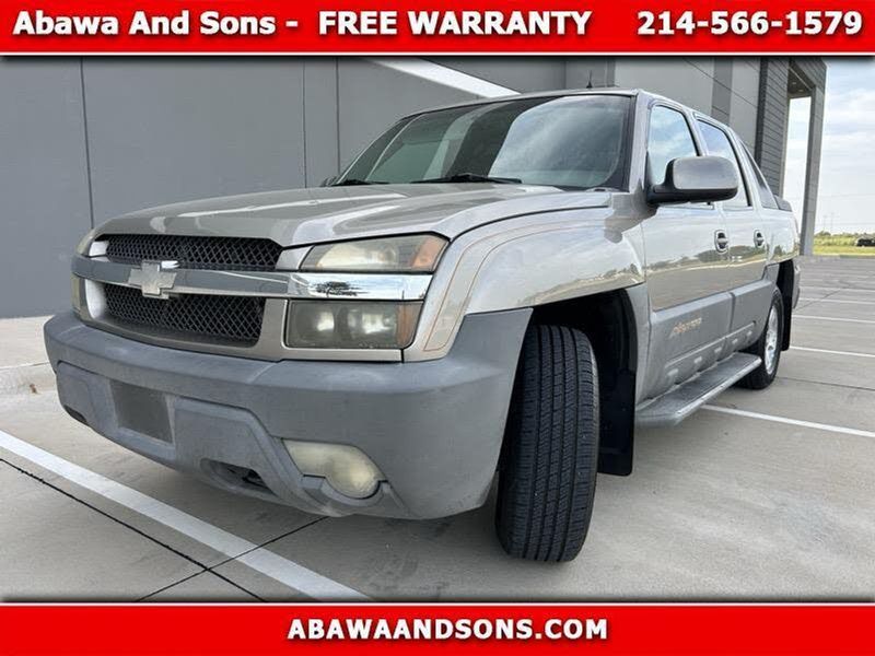 2002 Chevrolet Avalanche — a typically priced live listing
