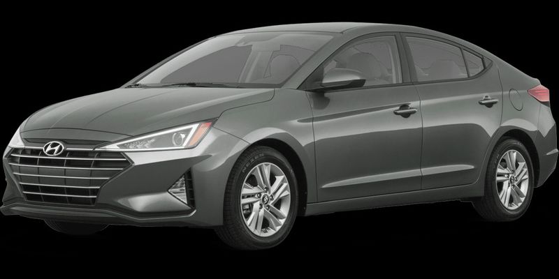 2020 Hyundai Elantra — a typically priced live listing