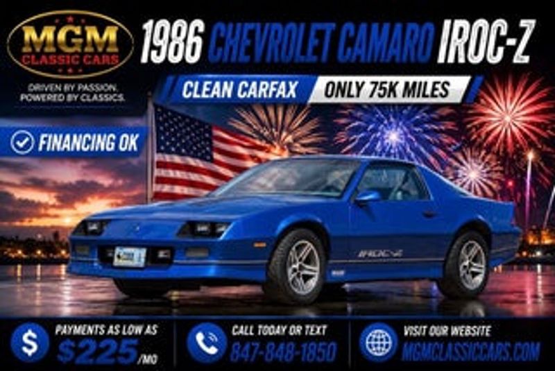 1988 Chevrolet Camaro — a typically priced live listing