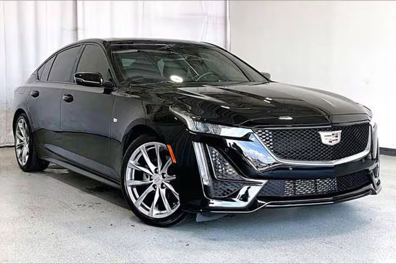2022 Cadillac CT5 — a typically priced live listing