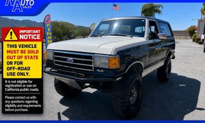 1989 Ford Bronco Custom