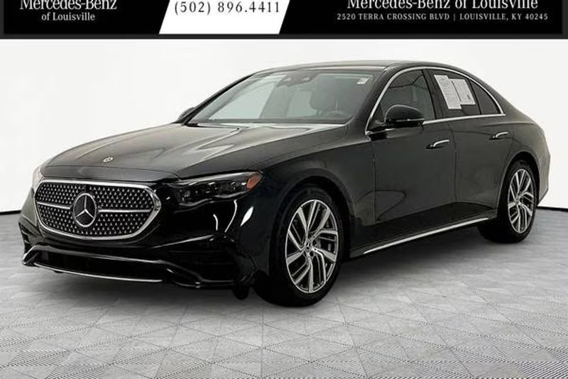 2024 Mercedes Benz E Class — a typically priced live listing