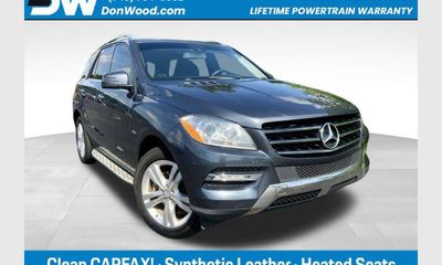 2012 Mercedes-Benz ML-Class ML350 4 Matic