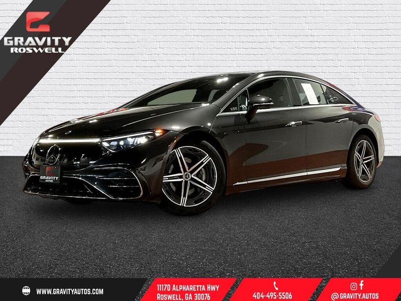 2023 Mercedes Benz EQS — a typically priced live listing