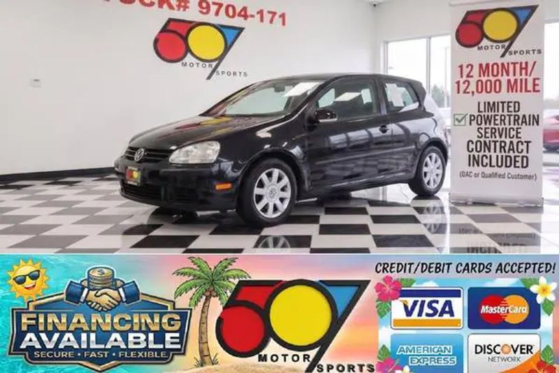 2007 Volkswagen Rabbit — a typically priced live listing