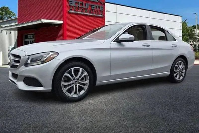 2018 Mercedes-Benz C-Class — a typically priced live listing