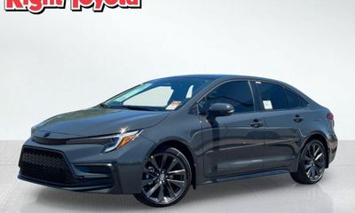 2026 Toyota Corolla XSE