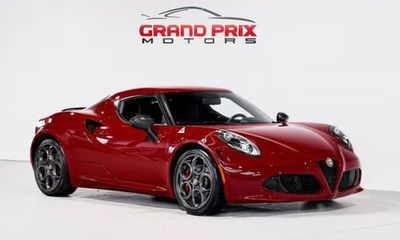 2015 Alfa Romeo 4C Coupe Launch Edition