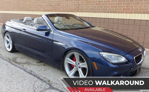 2012 BMW 650XI 650I Convertible