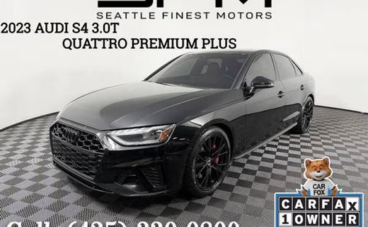 2023 Audi S4 Quattro Premium Plus
