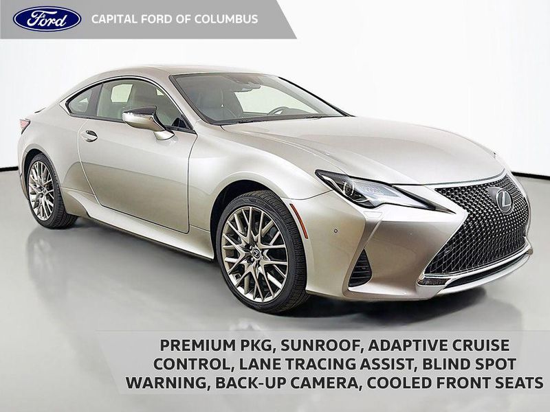 2019 Lexus RC — a typically priced live listing